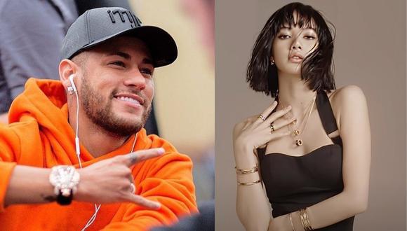 Lisa sorprende a sus fans con fotografía posando junto a Neymar.