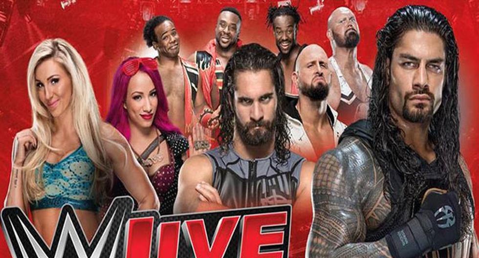 WWE da a concoer las luchas oficiales para el evento en Lima | Foto: WWE