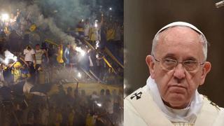 Papa Francisco: "La mayoría de barristas son mercenarios"