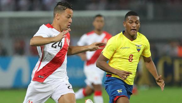 Cristian Benavente ingresó en el segundo tiempo del Perú vs. Ecuador. (Twitter Selección Peruana)