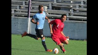 Selección Sub 20 cerró gira con derrota ante Uruguay