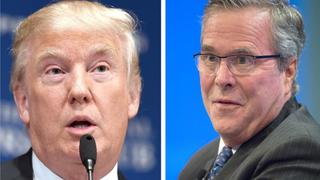 Trump se dispara en las encuestas y Bush sigue en caída libre