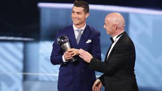 FIFA The Best: Cristiano Ronaldo ganó premio a Mejor Jugador