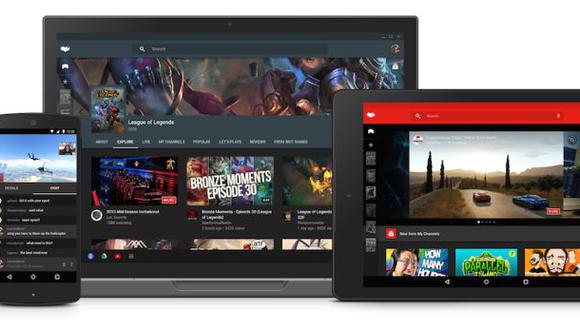 YouTube permitirá hacer streaming de juegos con el smartphone