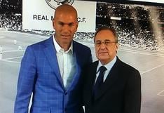 Real Madrid hace oficial a Zinedine Zidane en lugar de Rafa Benítez