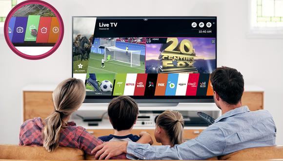 Los LG OLED 4K cuentan con múltiples funciones que pueden ser utilizadas a la vez, generando una nueva forma de ver televisión.