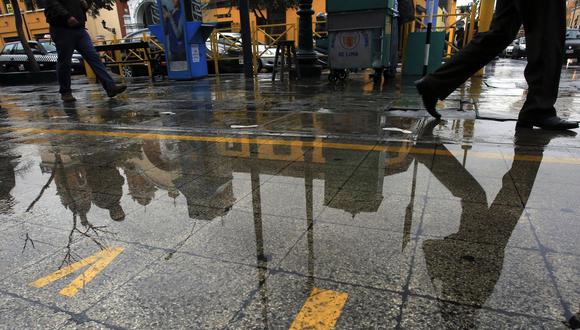 En los últimos días se ha registrado una intensa llovizna en Lima. (Paul Vallejos)