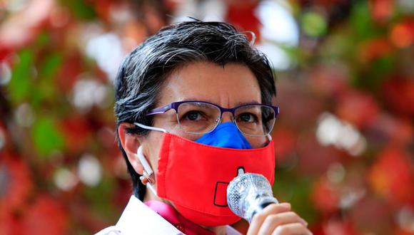 La alcaldesa de Bogotá, Claudia López, habló sobre la muerte de Javier Ordóñez en sus redes sociales. (Foto: AFP)