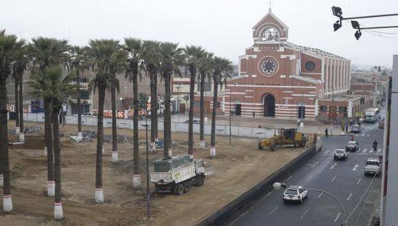 Chincha: nueva plaza de armas sería inaugurada en setiembre