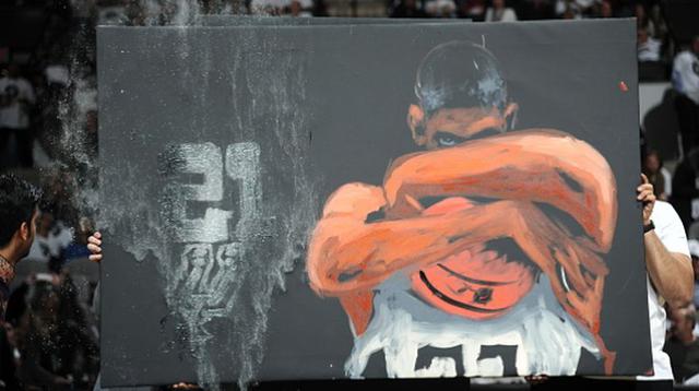El emotivo homenaje de San Antonio Spurs a Tim Duncan [FOTOS] - 13