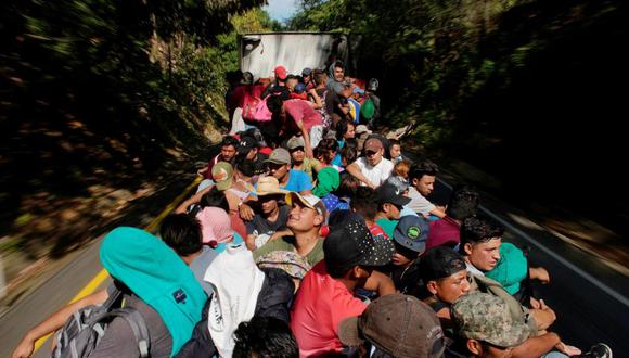 Cuarta caravana de hondureños parte hacia Estados Unidos en busca de una mejor vida. (Reuters)