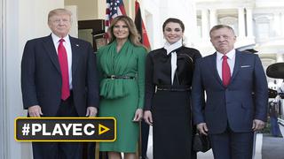 Trump recibe al rey Abdalá II para hablar de conflictos armados