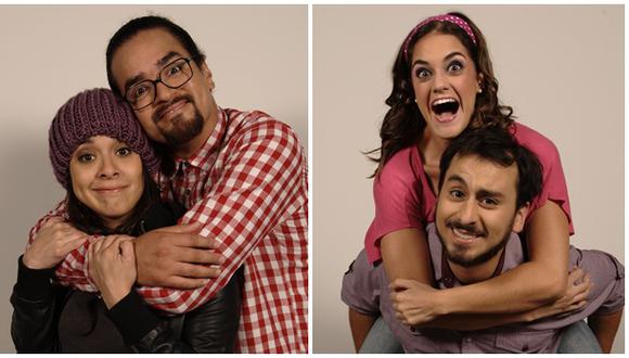 Karina Jordán y Franco Cabrera en "Una comedia romántica"