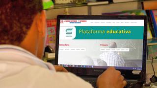 Saco Oliveros lanzó plataforma virtual para estudiantesque han perdido horas de clases