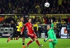 Borussia Dortmund venció 1-0 al Bayern Munich por la Bundesliga