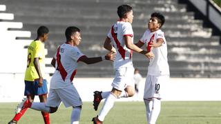 Perú igualó 1-1 ante Ecuador por Sudamericano Sub 15