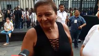 Francisco: mamá de Paolo Guerrero acudió a Las Nazarenas