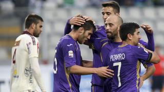 La 'U' cayó 1-0 ante la Fiorentina de Vargas en el Nacional