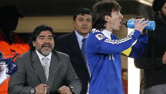 Maradona se suma a críticas a Lionel Messi: "Basta de mimarlo"