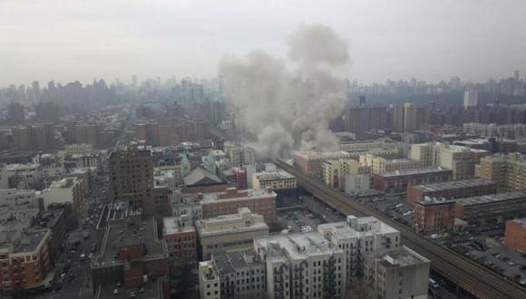 Nueva York: Explosión se registra en el barrio East Harlem