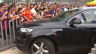 El incidente de auto que vivió este jugador del Barcelona