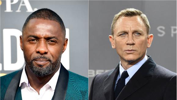 Idris Elba y Daniel Craig posaron juntos para una histórica fotografía (Foto: Agencias)