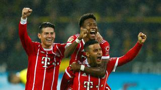 Bayern Múnich venció 3-1 a Borussia Dortmund por Bundesliga