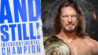 WWE Smackdown: Aj Styles retiene el campeonato intercontinental ante Matt Riddle