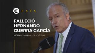Falleció Hernando Guerra García: Así reaccionaron las autoridades y políticos tras el deceso del primer vicepresidente del Congreso