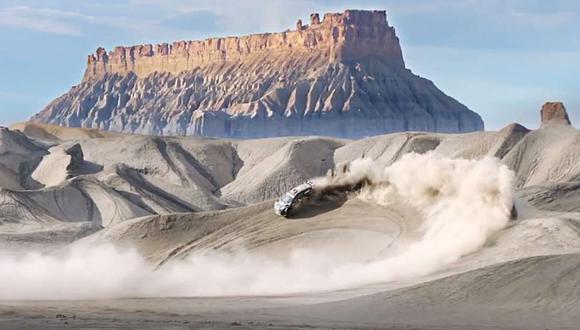 Terrakhana de Ken Block en el desierto de Utah.
