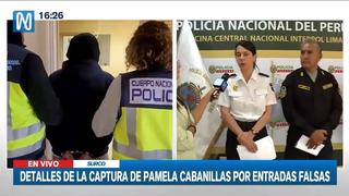 Pamela Cabanillas: Interpol brinda detalles de su captura en España