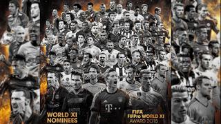 Equipo ideal FIFA: los 55 seleccionados y sus clubes (FOTOS)