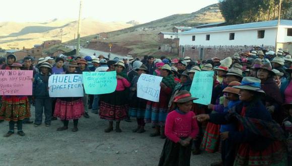 Protestas por Las Bambas: ofrecen tregua pero bajo condiciones