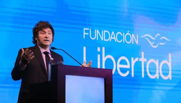 La importancia de la "Ley ómnibus" en el discurso de Javier Milei ha ido achicándose en los últimos meses. (Foto: EFE/ Presidencia De Argentina)
