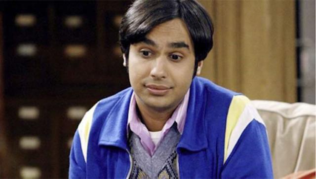 El actor Kunal Nayyar juega "Raj", uno de los personajes principales de la serie (Foto: The Big Bang Theory / CBS)