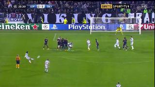 Juventus vs. Olympiacos: golazo de Pirlo de tiro libre