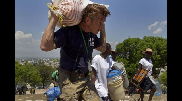 Sean Penn: su visita a Lima y las postales como activista     - 2