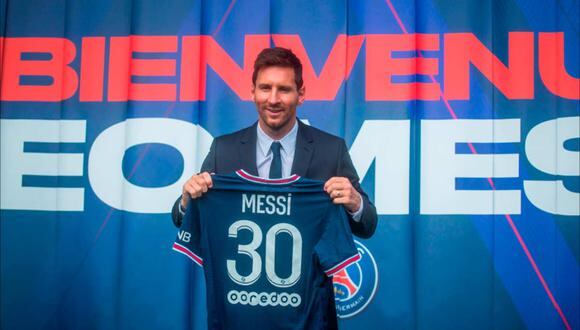 Lionel Messi firmó con el PSG por las próximas dos temporadas | Foto: EFE