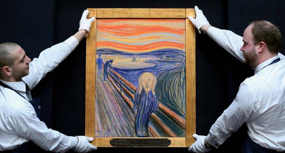 Un día como hoy, pero en 2004, se roban en Oslo (Noruega) los dos cuadros más famosos de Edvard Munch: “El grito” y “La Madonna”. (Foto: Getty Images)