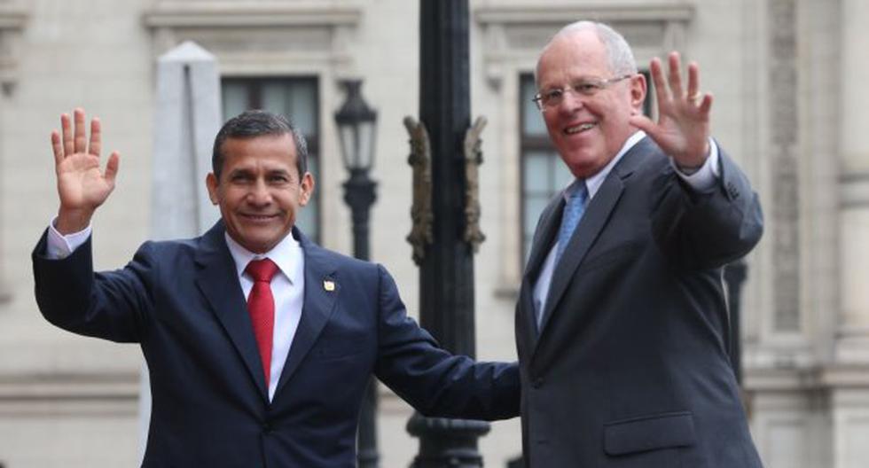 Pedro Pablo Kuczynski dio detalles de la reunión que sostuvo con Ollanta Humala. (Foto: Andina)