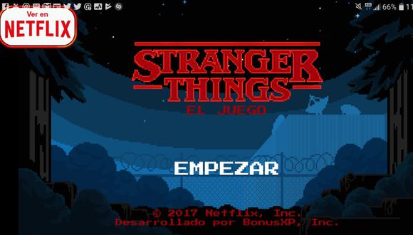 Stranger Things 3: The Game versión para móviles. (El Comercio)