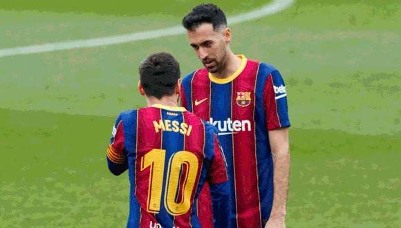 El mensaje de Messi a Busquets tras su salida de Barcelona: “Fueron tantos los momentos que pasamos juntos” | (Foto: Agencias)