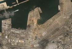 Satélite Perú SAT-1 captó imágenes del puerto de Beirut tras devastadora explosión