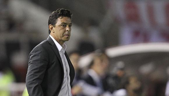 Marcelo Gallardo habló tras el 1-0 de River Plate sobre Alianza Lima. (Foto: EFE)