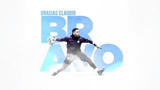 Manchester City hizo oficial la salida de Claudio Bravo y le agradeció por las cuatro temporadas en el club