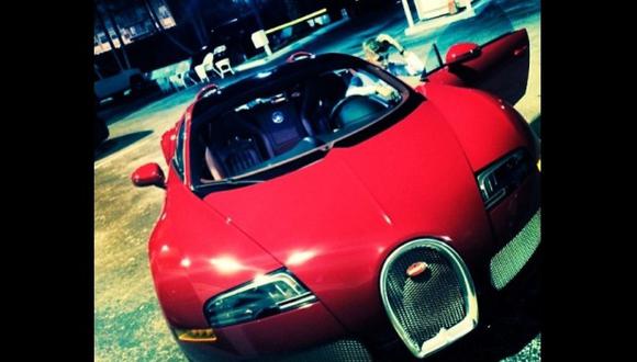 A Justin Bieber le regalaron un Bugatti Veyron Grand Sport