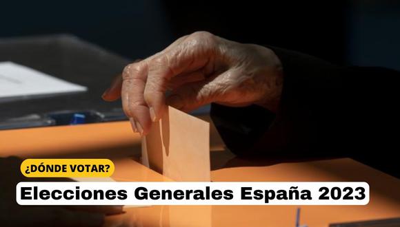 Dónde me toca votar en las Elecciones Generales 23J España 2023: LINK (CONSULTA TU MESA Y COLEGIO)