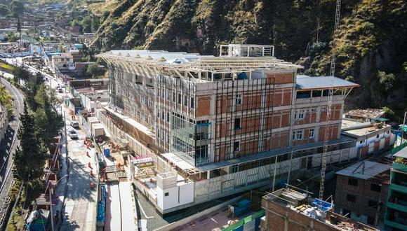 Construcción del hospital San Juan de Matucana registra un 80% de avance. (Foto: ARCC)