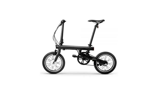Bicicleta eléctrica y plegable Mi Qicycle EF1: Alcanza una velocidad de 25 km/h.&nbsp;Recorre 45 kilómetros con una carga completa. Precio: S/ 4,000. (Foto: Xiaomi)
