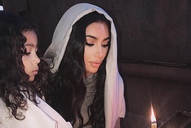 Kim Kardashian bautiza a sus hijos en Armenia sin Kanye West. (Fotos: @kimkardashian en Instagram)